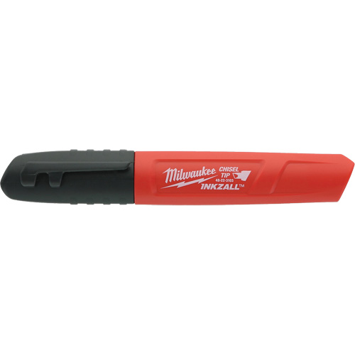 Marqueur permanent Inkzall, Noir, Pointe Ciseau Chandler Sales