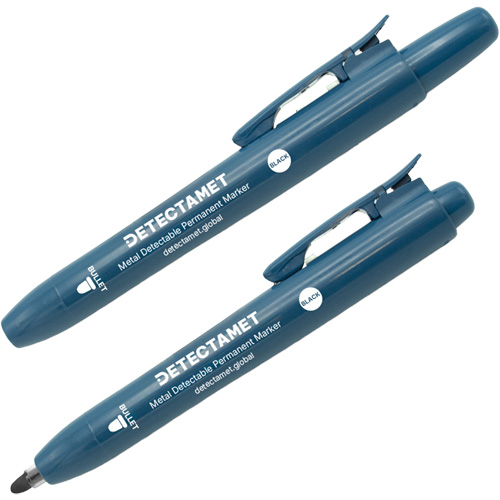 Retractable Permanent Marker, Bullet, Black Chandler Sales