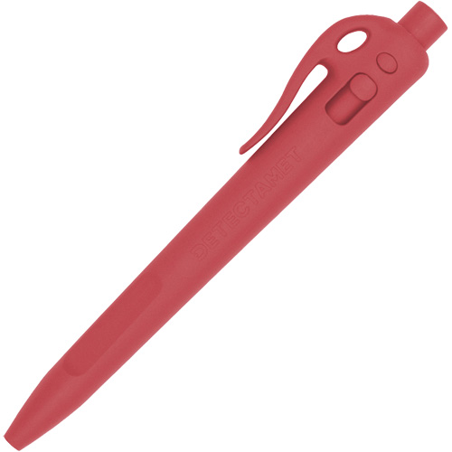 Detectable Elephant Ballpoint Pen with Clip, Red, 1 mm, Retractable Chandler Sales