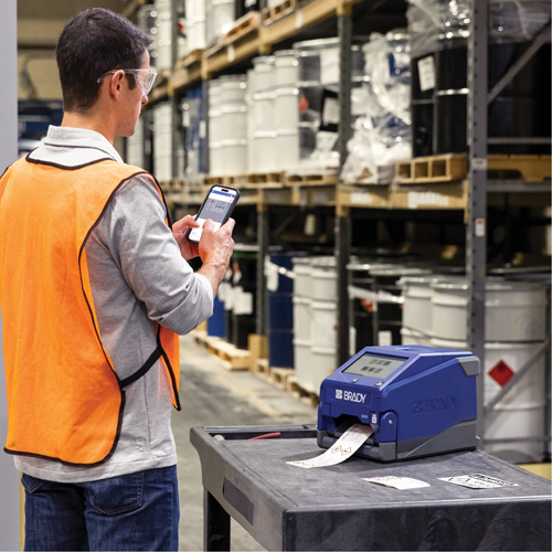 &eacute;tiqueteuse de bureau industrielle portable i4311 - logiciel d'identification pour laboratoire, 4 po/s Chandler Sales
