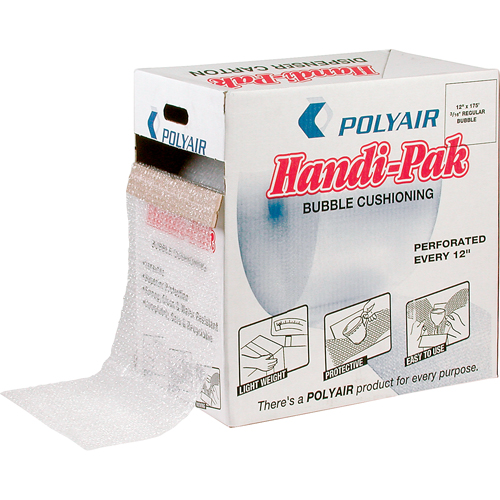 Pellicule coussin&eacute;e Handi-Pak, 175' x 12", 3/16" bulles Chandler Sales