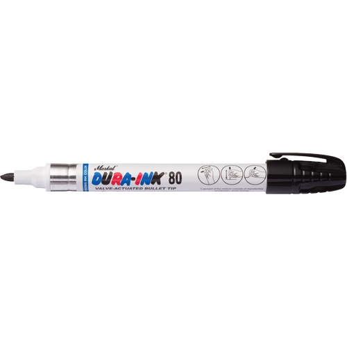 Dura-Ink&reg; 80 Permanent Marker, Medium, Black Chandler Sales