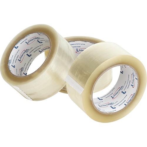 Box Sealing Tape, Hot Melt Adhesive, 1.6 mils, 50 mm (2") x 100 m (328') Chandler Sales
