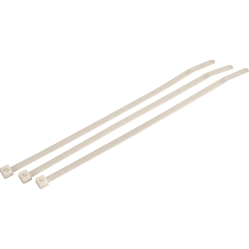 Attaches de c&acirc;bles Bar-Lok, Longueur 14-1/2", R&eacute;sistance &agrave; la traction 120 lb, Naturel Chandler Sales