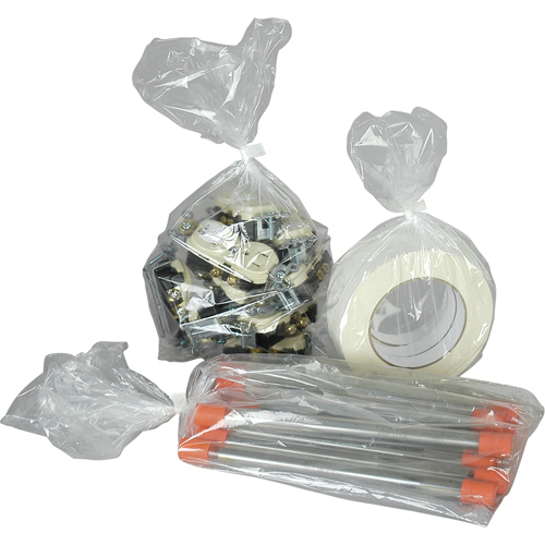 Poly Bags, Open Top, 18" x 7", 1 mils Chandler Sales