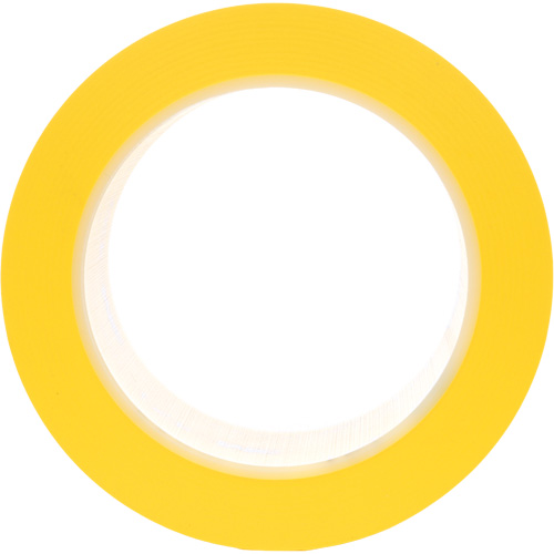 Ruban en vinyle 471, 50,8 mm (2") la x 32,9 m (108') lo, 5,3 mils, Jaune Chandler Sales
