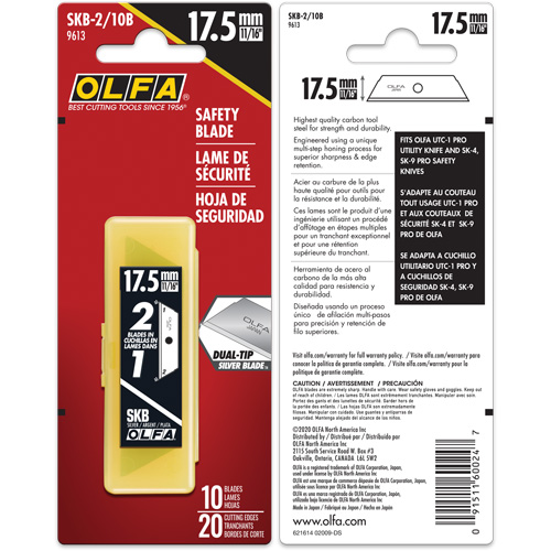 Replacement Blade, Single Style Chandler Sales