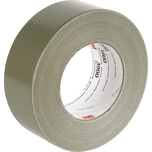 3900 Multi-Purpose Duct Tape, 8 mils, Olive, 48 mm (2") x 55 m (180') Chandler Sales