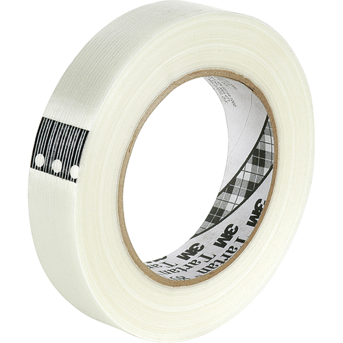 Tartan 8934 Filament Tape, 4 mils Thick, 24 mm (1") x 55 m (180')  Chandler Sales