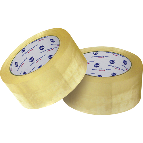 Box Sealing Tape, Hot Melt Adhesive, 2 mils, 48 mm (1-22/25") x 100 m (328') Chandler Sales