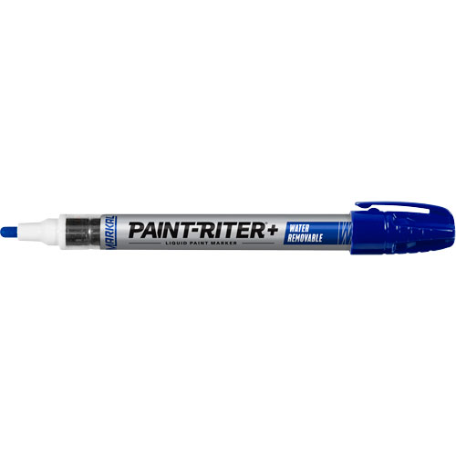 Paint-Riter&reg;+ Water Removable Paint Marker, Liquid, Blue Chandler Sales