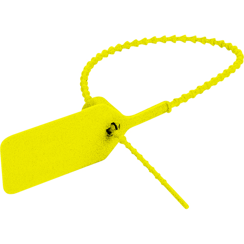 Scell&eacute; de s&eacute;curit&eacute; emboss&eacute; Pull-Tite II – Sealed Do Not Remove, 9", Plastique, Pousser et tirer Chandler Sales