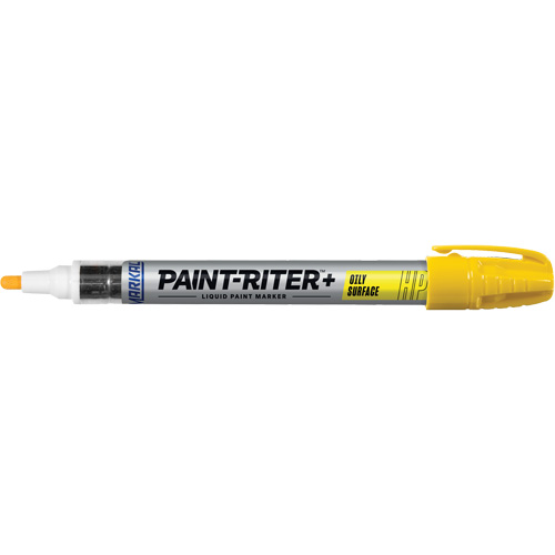 Paint-Riter&reg; + Oily Surface Marker, Liquid, Yellow Chandler Sales