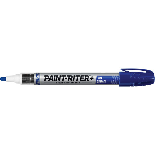 Paint-Riter&reg; + Oily Surface Marker, Liquid, Blue Chandler Sales
