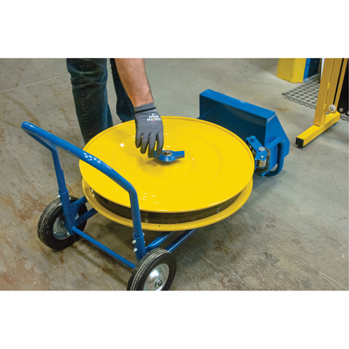 Strapping Dispenser, Polyester/Steel/Polypropylene Straps, 16"/8" Core Dia., 3"/8"/6" Roll Width Chandler Sales