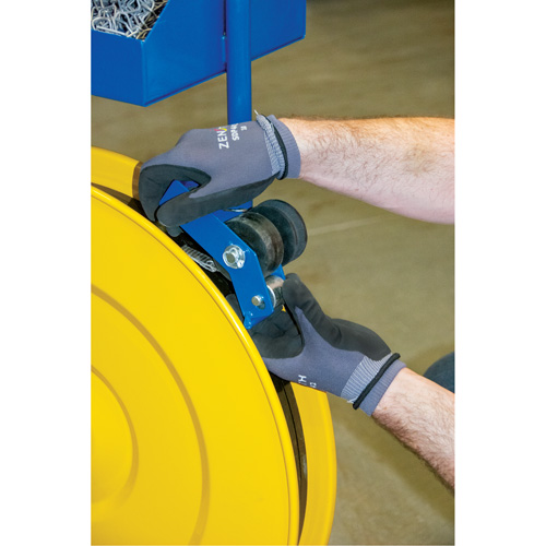 Strapping Dispenser, Polyester/Steel/Polypropylene Straps, 16"/8" Core Dia., 3"/8"/6" Roll Width Chandler Sales
