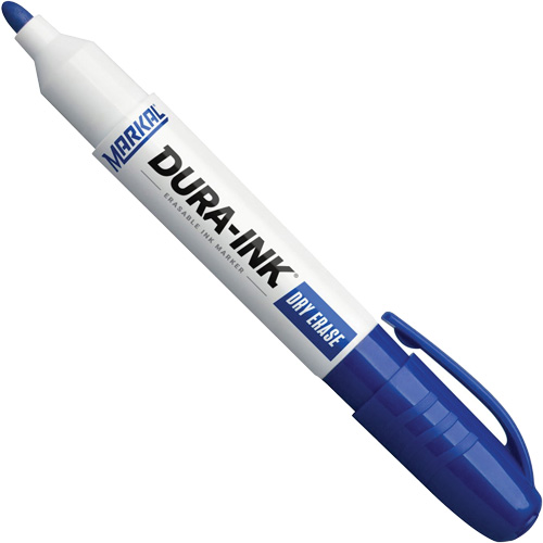 Dura-Ink&reg; Dry Erase Ink Markers, Blue, Bullet Tip Chandler Sales