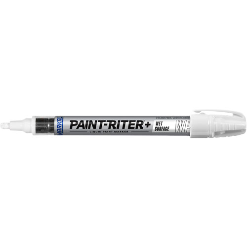 Paint-Riter&reg;+ Wet Surface Paint Marker, Liquid, White Chandler Sales