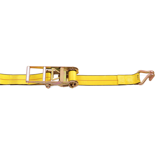 Tendeurs d'arrimage &agrave; cliquet, Crochet &agrave; fil m&eacute;tallique, 3" , 30' , Charge d'utilisation max. 5400 lb (2450 kg) Chandler Sales