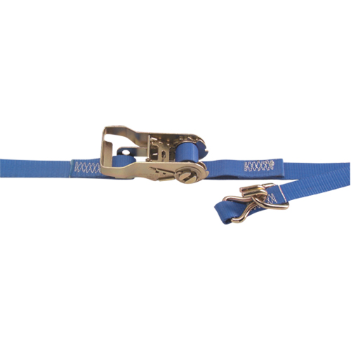 Heavy-Duty Utility Straps, Ratchet, 1" W x 16' L, 835 lbs. (380 kg) WLL Chandler Sales
