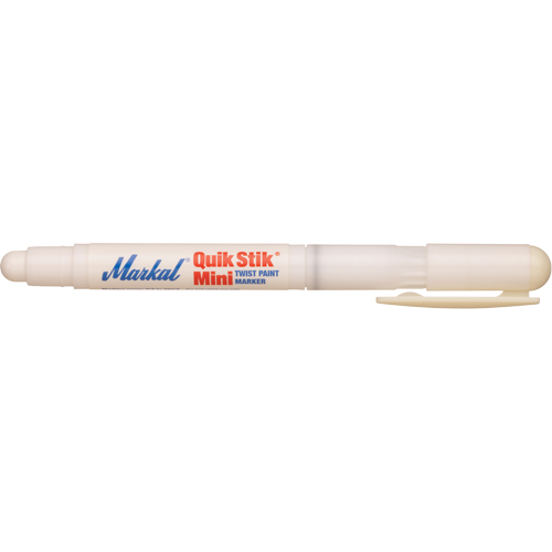 Quik Stik&reg; Mini Paint Marker, Solid Stick, White Chandler Sales