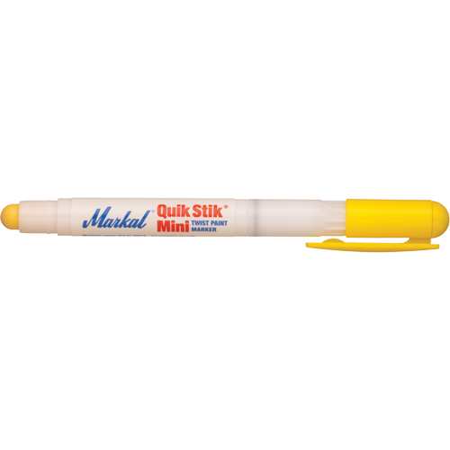 Quik Stik&reg; Mini Paint Marker, Solid Stick, Yellow Chandler Sales
