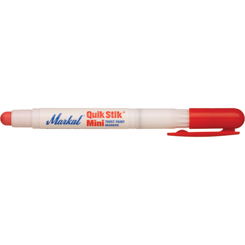 Mini marqueur de peinture Quik Stik, B&acirc;ton plein, Rouge Chandler Sales