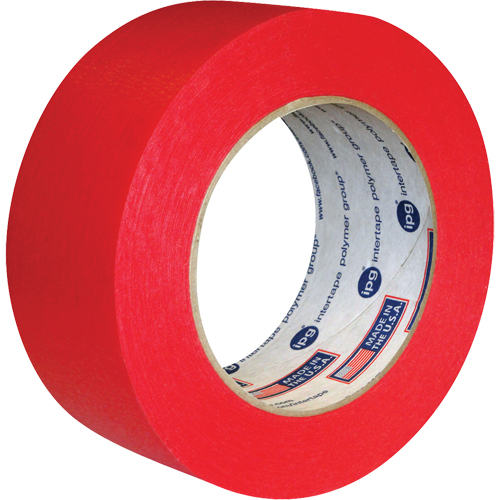 Utility Grade Coloured Masking Tape, 18 mm (3/4") x 55 m (180'), Red Chandler Sales