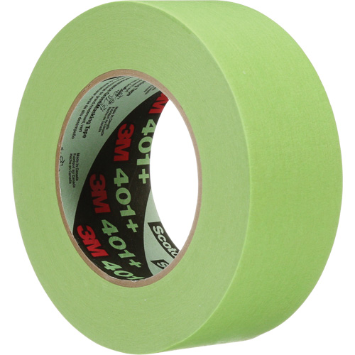 401+ High Performance Masking Tape, 48 mm (2") x 54.8 m (180'), Green Chandler Sales