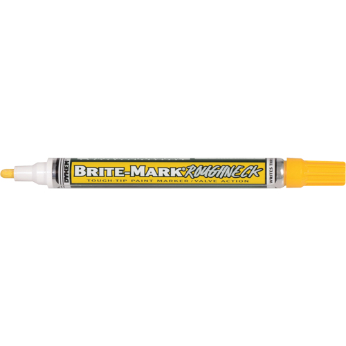 Marqueur RoughNeck Brite-Mark, Liquide, Jaune Chandler Sales