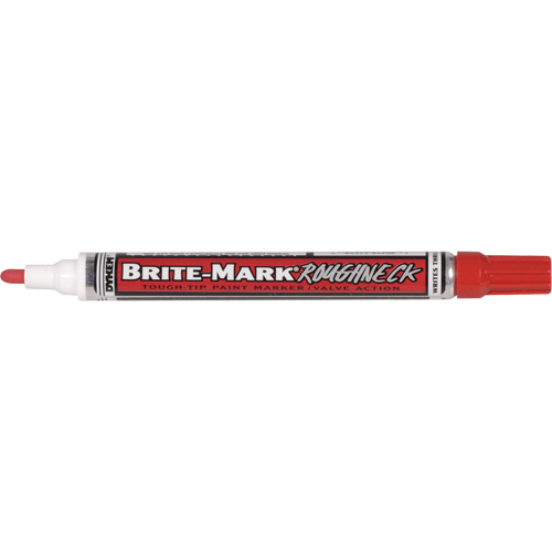 Marqueur RoughNeck Brite-Mark, Liquide, Rouge Chandler Sales