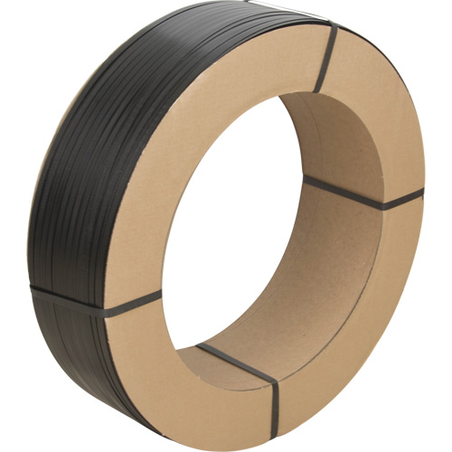 Strapping, Polypropylene, 1/2" W x 5600' L, Black, Manual Grade Chandler Sales
