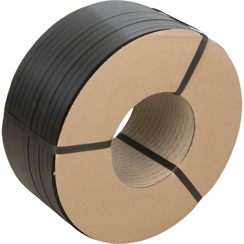 Strapping, Polypropylene, 5/8" W x 6000' L, Black, Manual Grade Chandler Sales