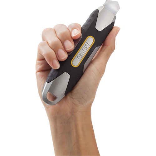 Couteau autoverrouillable, 18 mm, Acier au carbone, Robuste, Prise en Aluminium Chandler Sales