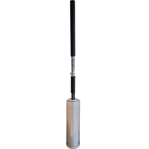 Long Handle Stretch Wrap Dispenser, Fits Rolls 12"-18" Chandler Sales