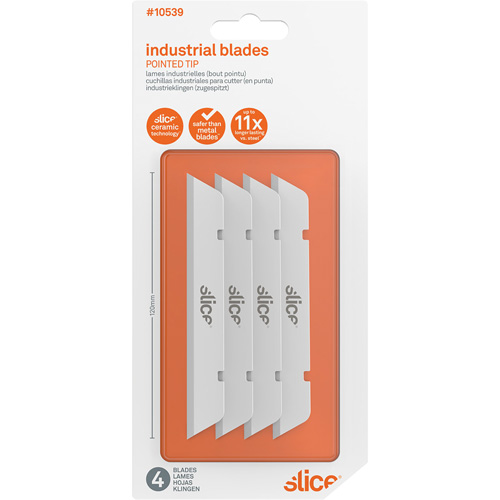 Slice Pointed Tip Finger-Friendly Replacement Blade, Single Style Chandler Sales