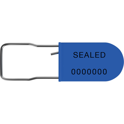 UniPad S Security Seals, 1-1/2", Metal/Plastic, Padlock Chandler Sales