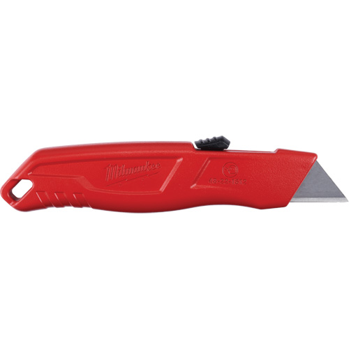 Self-Retracting Knife, 3/4", Steel, Metal Handle Chandler Sales