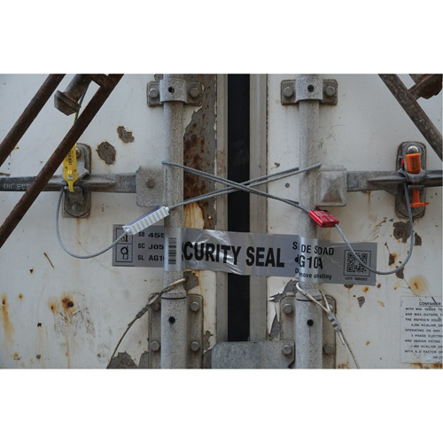 Scell&eacute;s de haute s&eacute;curit&eacute;, 12", M&eacute;tal, Scell&eacute; &agrave; c&acirc;ble Chandler Sales