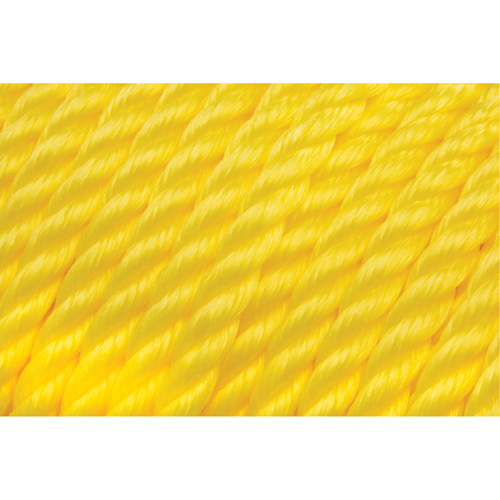1/2" Braided Yellow Rope, Polypropylene, 335' Chandler Sales