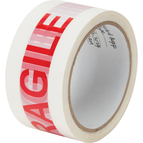 Ruban d'emballage Fragile, Adh&eacute;sif Thermofusible, 2 mils, 48 mm (2") x 100 m (328') Chandler Sales