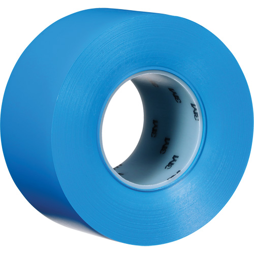 Ruban de marquage de planchers durable 971, 3" x 108', Vinyle, Bleu Chandler Sales