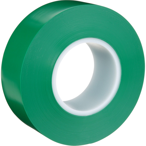 Durable Floor Marking Tape 971, 2" x 108', Vinyl, Green Chandler Sales