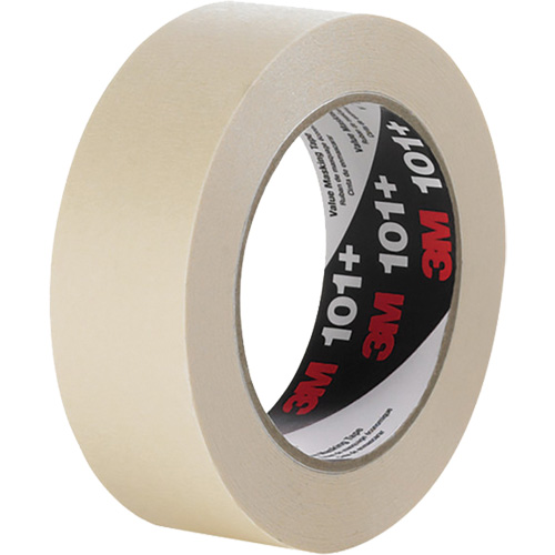 Value Masking Tape 101+, 12 mm (59/125") x 55 m (180.44'), Tan Chandler Sales