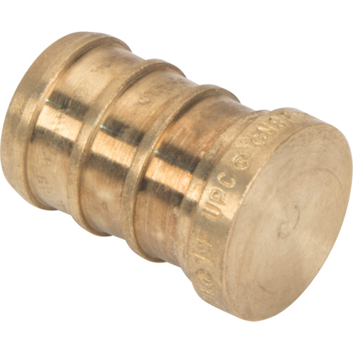 Lead-Free Pipe Plug, Pipe, 1/2" Dia., Brass Chandler Sales