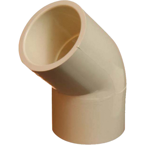 Flowguard Gold&reg; 45° Elbow Fitting, Standard, CPVC, 1/2" Chandler Sales