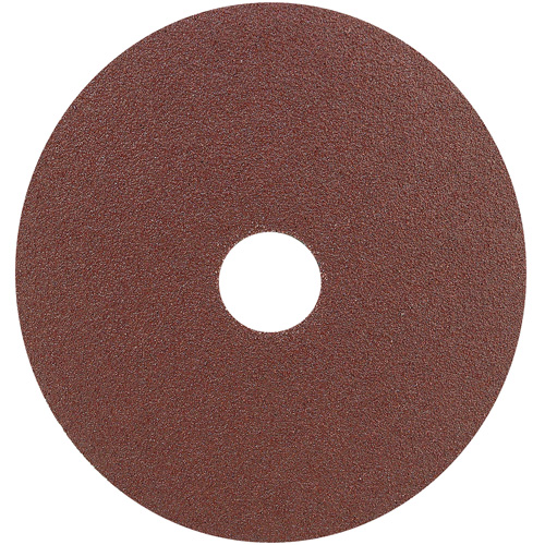 Disque de ponçage en fibre de r&eacute;sine, Oxyde d'aluminium, 60, 4" Dia x 7/8" Arbre Chandler Sales