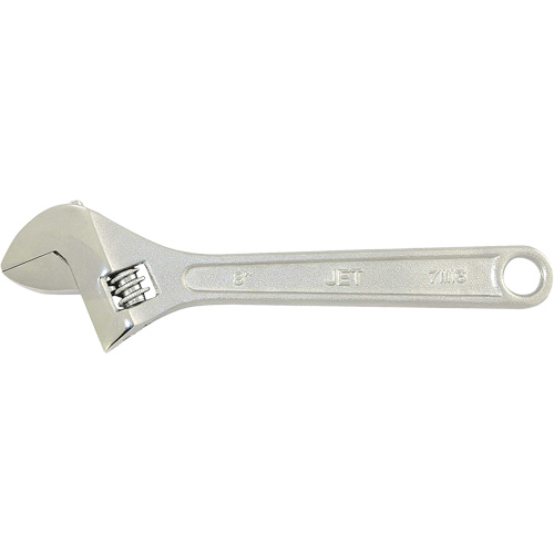 AW-8 AW-8 Adjustable Wrench, 8" L, 1" Max Width, Chrome Chandler Sales
