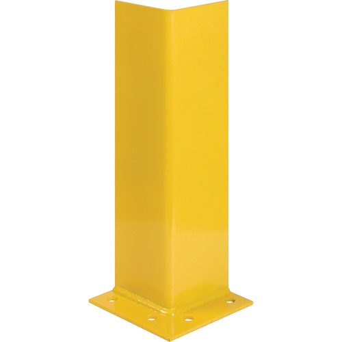Upright Protectors, Steel, 7" W x 7" D x 12" H, Safety Yellow Chandler Sales