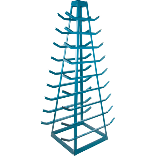 Supports pour tuyaux - Rangement horizontal, Horizontal, 9 Niveaux, 18" la x 40" p x 84" h, 1800 lb Cap. Chandler Sales